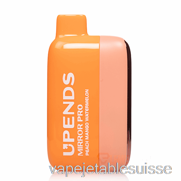 Vape Suisse Bouleverse Le Miroir Pro 12000 Jetable Pêche Mangue Pastèque